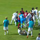 The USMNT and Costa Rican U-20 mens teams brawl after the final whistle on Tuesday.